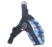 Tre Ponti Arnés Para Perro RR200 Easy Fit Mesh Camuflaje Azul Ajustable Seguro