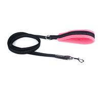 Tre Ponti Correa Para Perro TF360 ECONÓMICO Malla Rosa 100x1,5cm Reflectante