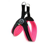 Tre Ponti Easy Fit Mesh Fix Neon - Arnés para Perro, Talla 4, Color Rosa