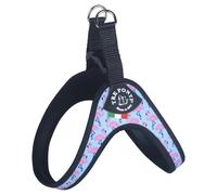 Tre Ponti F210 Easy Fit Vibes Arnés Para Perros Pequeños Flamingo Negro