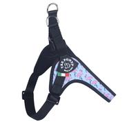 Tre Ponti F260 Easy Fit Vibes Arnés Para Perros Flamingo Ajustable Negro