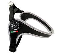 Tre Ponti Fibbia pequeño Perro arnés con Correa Ajustable para el Vientre