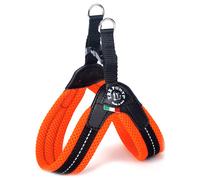 Tre Ponti TF220 Easy Fit Soft Mesh Arnés Naranja Para Perros Con Cierre De Click