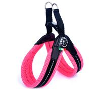 Tre Ponti TF220 Easy Fit Soft Mesh Arnés Rosa Para Perros, Cierre De Click