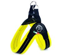 Tre Ponti TF220 Easy Fit Suave Malla Arnés Amarillo para Perros Con