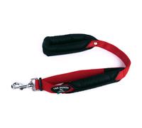 Tre Ponti TP300 Primo Correa Roja Para Perros Grandes, 2 Asas, Robusta Y Cómoda