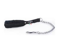 Tre Ponti TP310 Rocky Cadena Correa Negro/Metal 60cm Para Perros Grandes