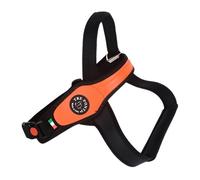 Tre Ponti TP660 Primo Fluo Arnés Para Perros Naranja Negro Para Perros Grandes