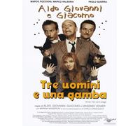 Tre Uomini E Una Gamba (DVD) Antonio Rucco Luciana Littizzetto (Importación USA)