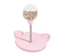 Treacioned Kulle - Juguete interactivo para rompecabezas, bola masticable duradera, diseño de goma texturizada, tema de recompensa de entrenamiento, enriquecimiento de acción de rodadura, sistema de