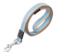 Tread star biothane Correa de arrastre, 2 m, resistente al desgarro con correa de mano y mosquetón, resistente a la intemperie, para perros grandes y pequeños (azul, 2 m)