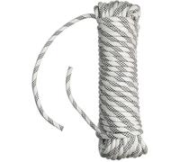 Tread star Cuerda de polipropileno, 8 mm - 20 m, para exterior, cuerda de nailon, trenzada (blanco, 8 mm - 20 m)