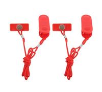 Treadmill Magnetic Lock, 2 Piezas Universal Treadmill Emergency Stop Switch Wire Clip Lock Start Key con potentes Herramientas Deportivas para el hogar, Gimnasio