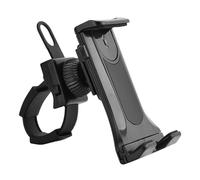 Treadmill Phone Holder - 360 Rotation Mounts, Secure PP Cycling Bracket, Easy Extension Arm Handlebar Stand, Fitness Equipment Display Clip Accessory - For Golf Carts Home Gym Indoor Workout