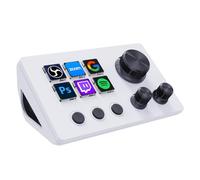 TreasLin VSDinside Stream Controller Deck Stream Dock con 12 teclas macro personalizables para activar acciones en OBS Twitch YouTube para creadores de contenido Streaming Gaming compatible con PC y