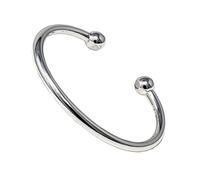 Treasure Bay Brazalete de plata de ley 925 maciza, pulsera, 29.2GRS brazalete de plata Para hombre Plata Talla única