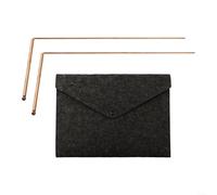 Treasure Hunting - Juego de varillas de sonda de latón, diseño fácil de usar con bolsa de transporte para aventuras al aire libre (3 piezas)