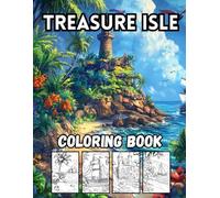 Treasure Isle: 40 Big and Exciting Treasure Hunt Designs for Kids