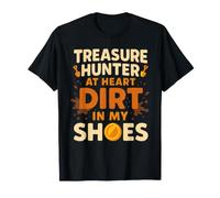 Treasure Relics Lost Coins Encuentra Aventura de detección de Metales Camiseta
