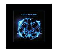 Treasure The First Step - Kit de efectos del tesoro para 1er álbum Air-Kit+tarjeta de título+juego de letras de fototarjetas+llavero de corre juego de tarjetas de foto+seguimiento Kpop sellado