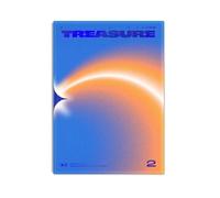 TREASURE THE SECOND STEP : CHAPTER TWO 2nd Mini Album Photobook Version DEEP BLUE Cover CD+150p PhotoBook+1p PhotoCard+2p Selfie PhotoCard+1p PostCard+1ea Sticker+Tracking Sealed