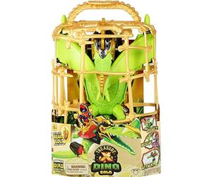 Treasure X Dino Gold Pterodáctilo I Cazador Set de Juego, Multicolor, A Partir de 5 años
