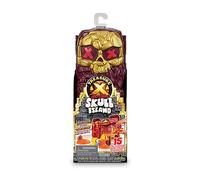 TREASURE X - Lost World Torre de Lava, Torre del Tesoro, Mini playset con 15 Niveles de Aventura, 2 Figuras de acción y el Tesoro Dorado TX, 3 Diferentes, +4 años, Famosa (TRR64000)