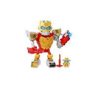TREASURE X - Mega Robot, Juguete con más de 25 Niveles de Aventura, Sonidos, música y Luces, Encuentra Piezas para montarlo, desentierra Accesorios y Armas, Incluye un Mini Robot, Famosa (TRR51000)