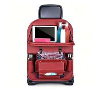 Treasureheart Organizador Asiento Coche para Ford Puma K2 ST K2 2020-2024 | Organizador Coche Respaldo Asiento con Almacenamiento, Soporte Teléfono, Bolsillo Residuos y Compartimentos Laterales