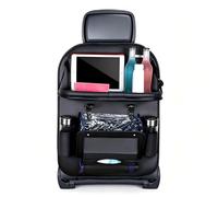 Treasureheart Organizador Asiento Coche para Volvo XC60 S80 S60 2011-2017 | Organizador Coche Niños con Varios Compartimentos, Porta Vasos, Espacio para Documentos y Accesorios Diarios