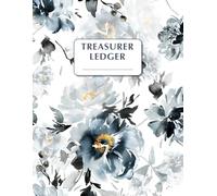 Treasurer Ledger: Simple Bookkeeping Ledger for Small Businesses - Track Income, Expenses, and Financial Planning | 8.5 x 11 Accounting Journal
