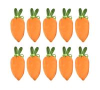 Treat Bag, Drawstring Bags, Decorative Easter Carrot Design Favor, Portable Lightweight Convenient Storage, Snack Bag for Cookies, Chocolates, Toys, Present, 14x20cm, Orange
