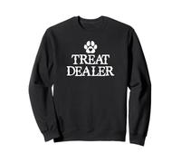 Treat Dealer Dog Lover Mom I'm My Dogs Treat Dealer Cat Dad Sudadera