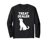 Treat Dealer Funny Dog Lover Entrenamiento Recompensas Snack Humor Manga Larga