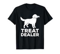 Treat Dealer Funny Dog Lover Snack Humor Diseño Gráfico Camiseta