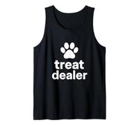 Treat Dealer Huella Humor Regalo Para Amantes De Animales Camiseta sin Mangas