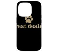 Treat Dealer Paw Art Humor Dueño Perro Amante Animales Carcasa para iPhone 14 Pro