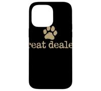 Treat Dealer Paw Art Humor Dueño Perro Amante Animales Carcasa para iPhone 14 Pro Max