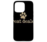 Treat Dealer Paw Art Humor Dueño Perro Amante Animales Carcasa para iPhone 15 Pro Max