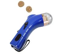 Treat Dispenser with Button | Handheld Pet Treat Thrower Dog Food Catapult - Pet Training Reward Snack Feeder Toy for Kittens Puppies Interactive & Fun Play