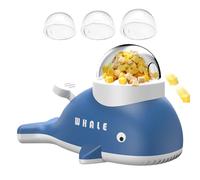 Treat Dispensing Dog Toy - ABS, Whale-Shaped Puzzle Feeder | Interactive Slow Feeder Mental Stimulation, Food Dispensing Toy For Aggressive Chewers, Small And Large Pets, Indoor Training, Enrichment