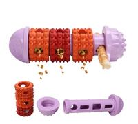 Treat Dispensing Dog Toys for Interactive Play, Rubber Slow Feeder and Chew Toy Set, Enrichment Puzzle Toy for Boredom Stimulation, Teething, Crate Feeding, Training, and Daily Entertainment for Dogs