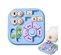 Treat Dispensing Toy, Interactive Slow Feeder, Puzzle Feeding Toy with Hidden Compartments, Mental Stimulation Accessory for Puppies and Cats, Engaging Play Toys for Boredom Ease