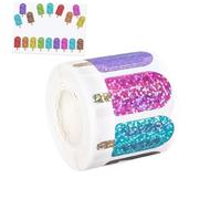 Treat Stickers - Vibrant Dessert Graphics, Self-Adhesive Stationery Accessory, Sweet Celebration Decor, Scrapbook Gear | Glossy Finishing Tool, Great For Party Favor Design