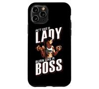 Treat yourself like a lady, burn like a boss Carcasa para iPhone 11 Pro