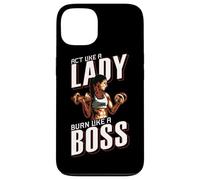 Treat yourself like a lady, burn like a boss Carcasa para iPhone 13