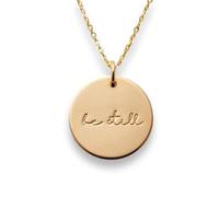 treats yourself Be Still and know that I am God | christliche Halskette | christliche Geschenke | eleganter christlicher Schmuck | christliche Geschenke für Frauen, Acero inoxidable