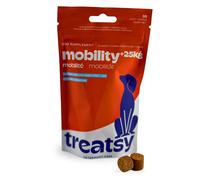 Treatsy Movilidad Perro +25kg - Complemento Veterinario Articulaciones Razas Grandes - Colágeno Tipo II UC-II, Membrana de Cáscara de Huevo - 30