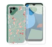 TREBAM Funda para Fairphone 4 (6.3 "), 2 Piezas Anti-Arañazos TPU Back Case Ultrafina Semi-Transparent Antichoque Suave Silicona Bumper Carcasa para Fairphone 4 - Camelia