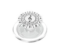 Treble Clef Circle of Fifths - Camiseta de Regalo para músico PopSockets PopGrip para MagSafe